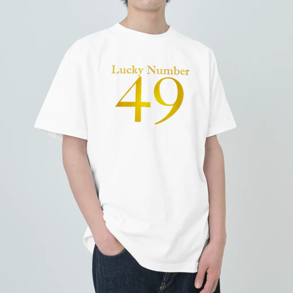 Atelier Pomme verte のラッキーNo.49 Heavyweight T-Shirt