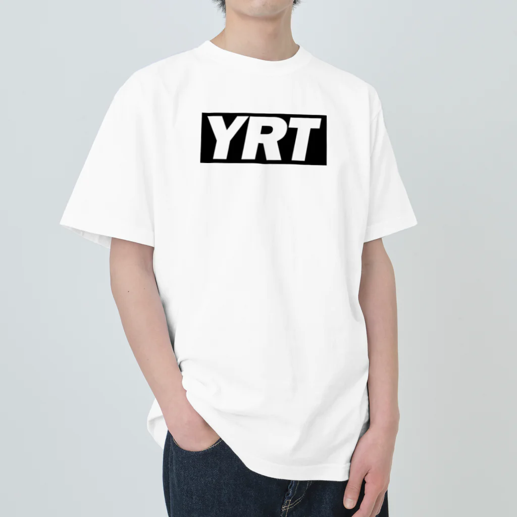 ゆるっと広場のYrt'os_MSlogo.ver2 ヘビーウェイトTシャツ