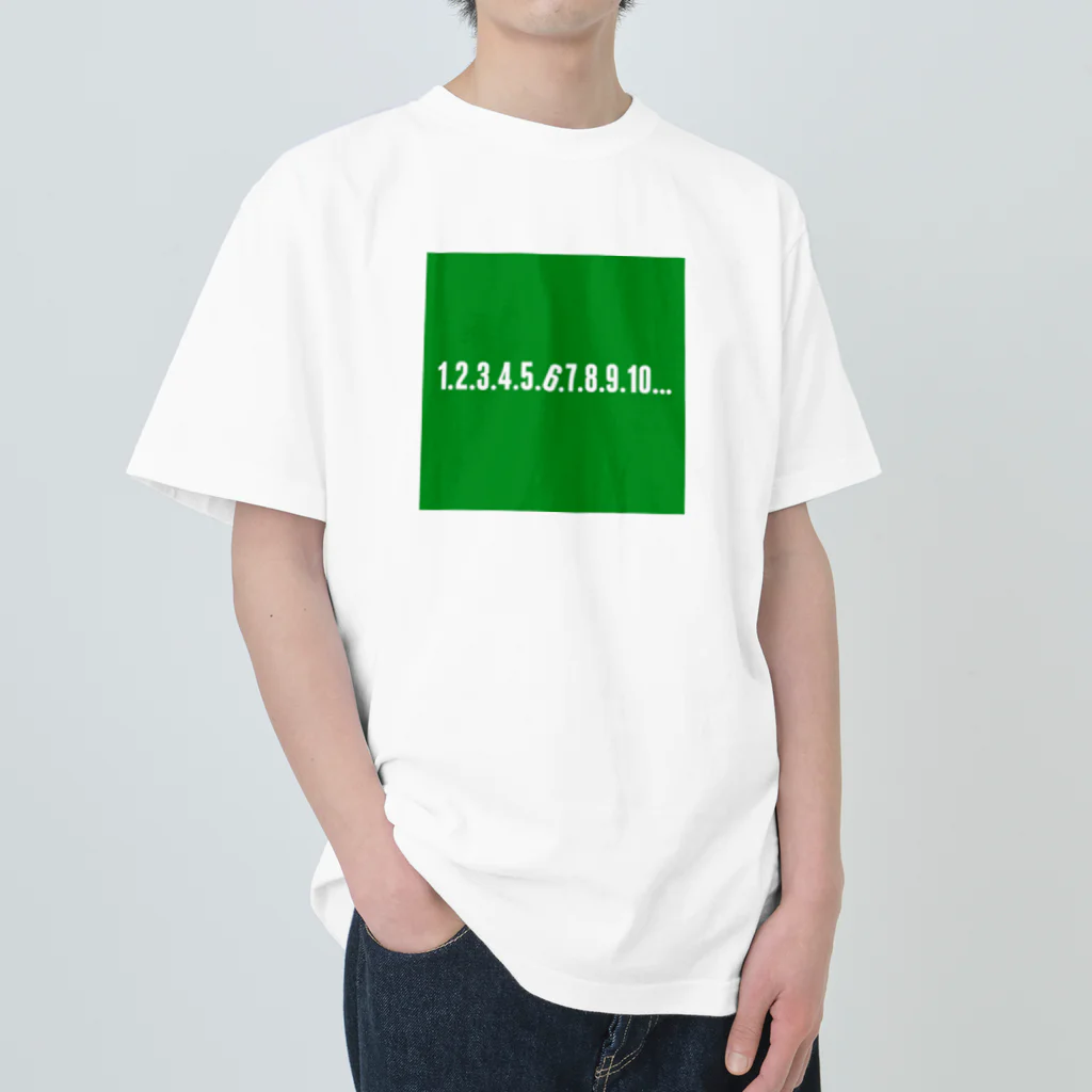 MANEKINEKOの『 1.2.3...』 ヘビーウェイトTシャツ