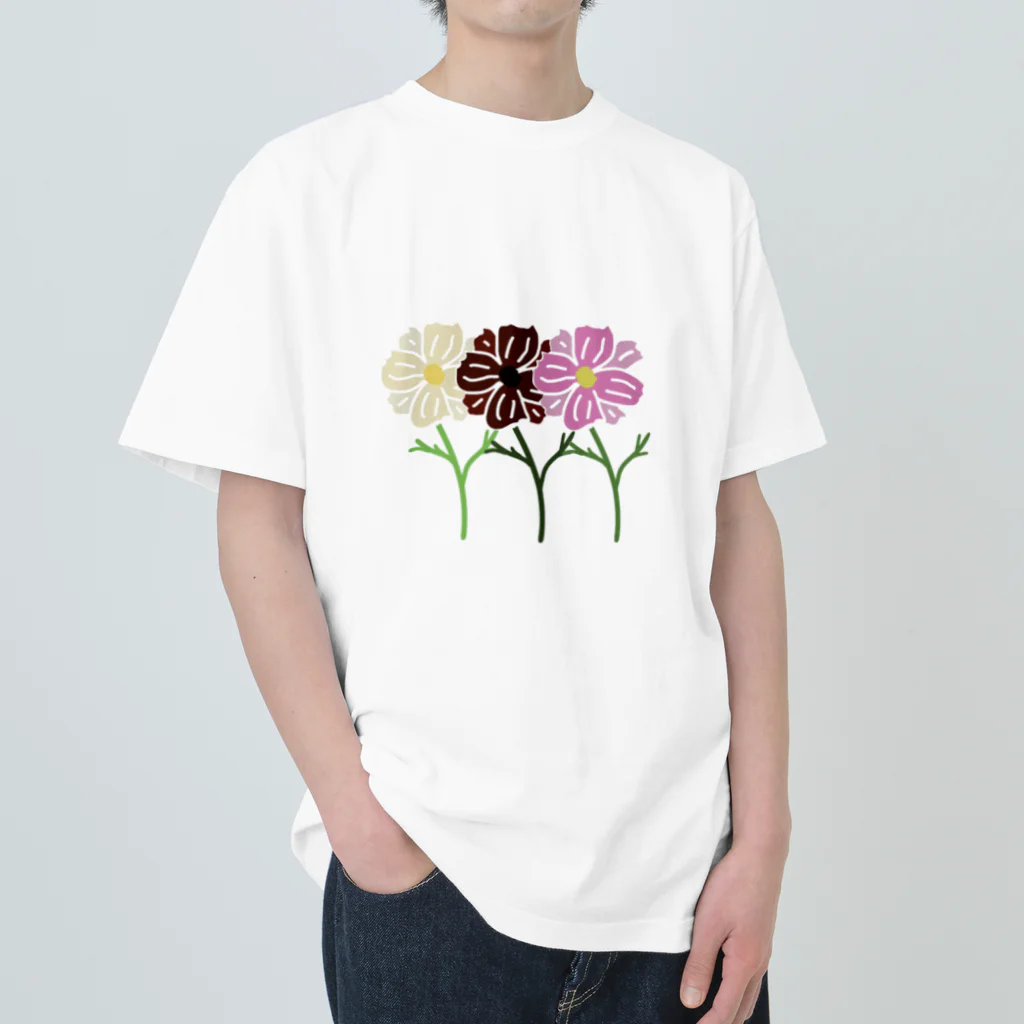 flower-flowersのflower G Heavyweight T-Shirt