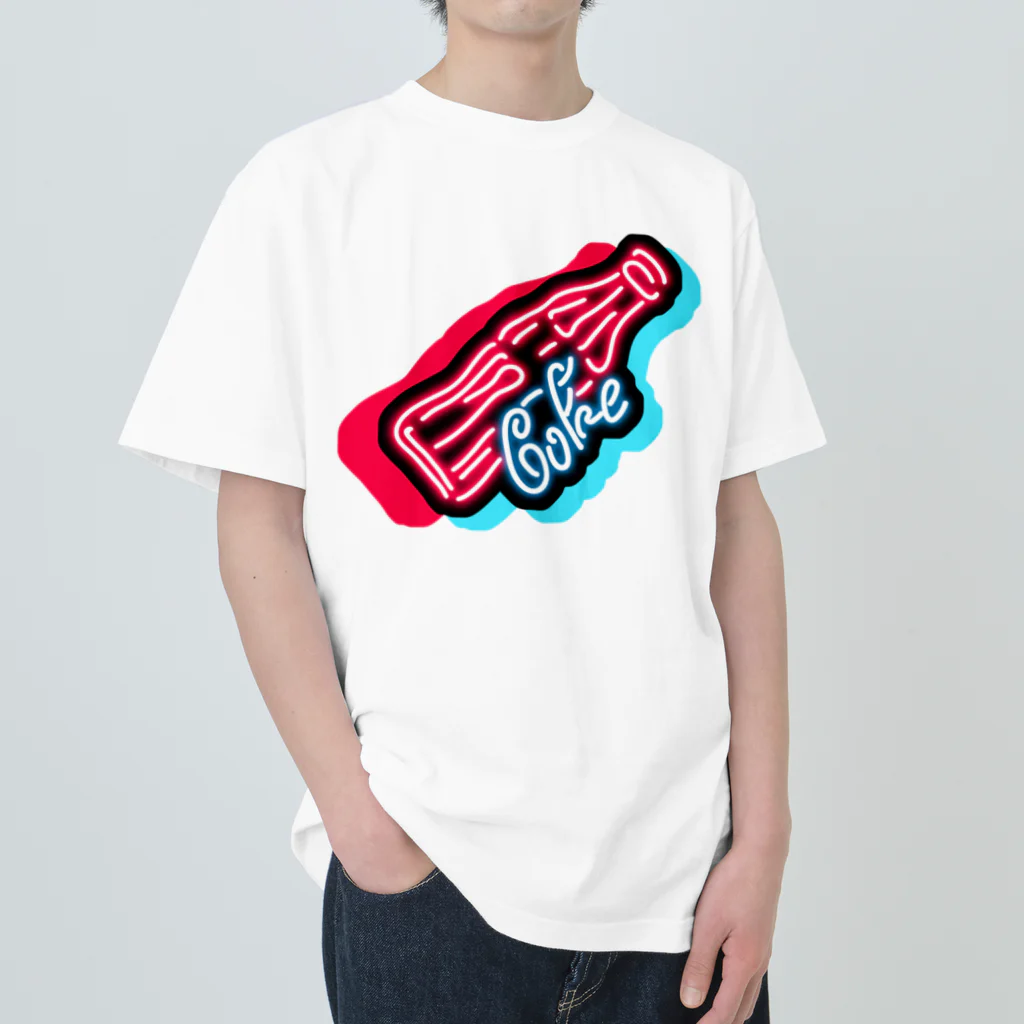 daddy-s_junkfoodsのNEON COKE Heavyweight T-Shirt