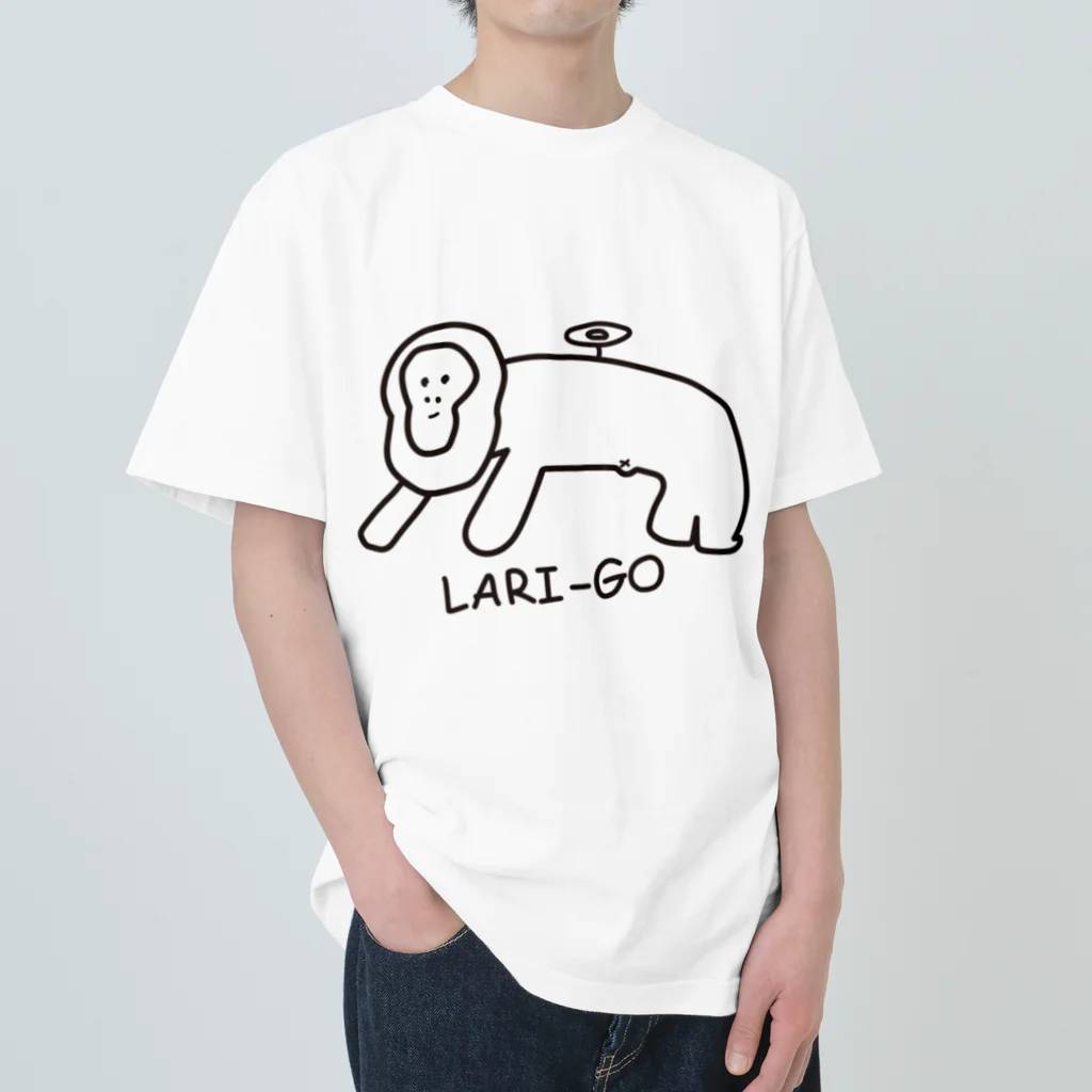 1ウッホのLARI-GO *FORKLIFT* ヘビーウェイトTシャツ