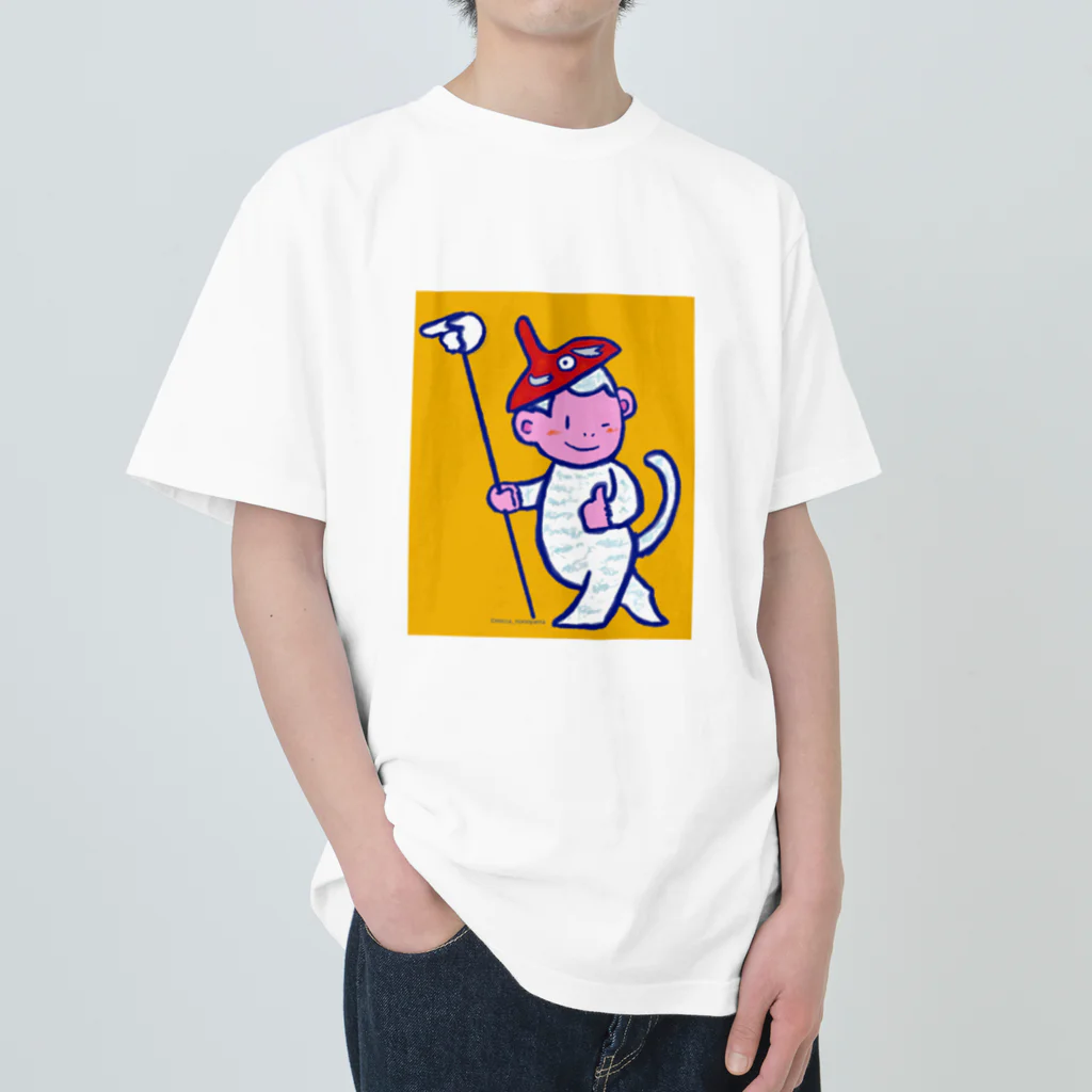 MOCHのおさるタヒコ Heavyweight T-Shirt