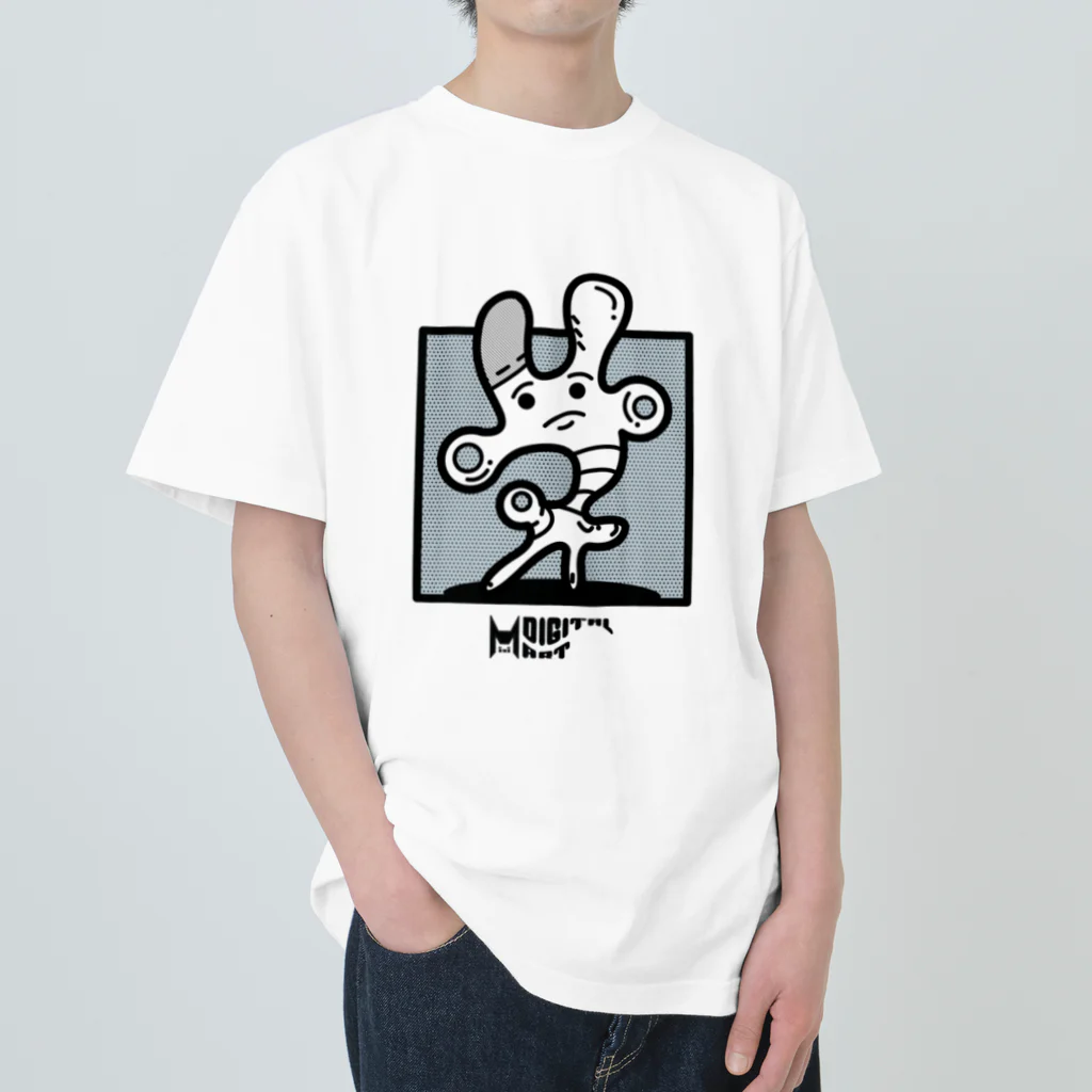 Mini Digital ArtのMDA 0007 ヘビーウェイトTシャツ