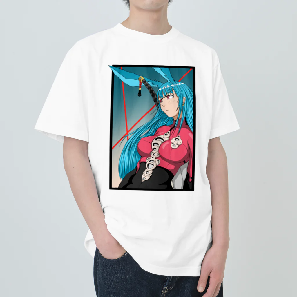 A.R.SのBUNNYGIRL (FRONT) ヘビーウェイトTシャツ