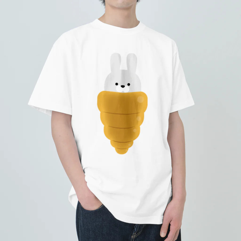 パンニマルのチョココロネに囚われしうさぎ Heavyweight T-Shirt