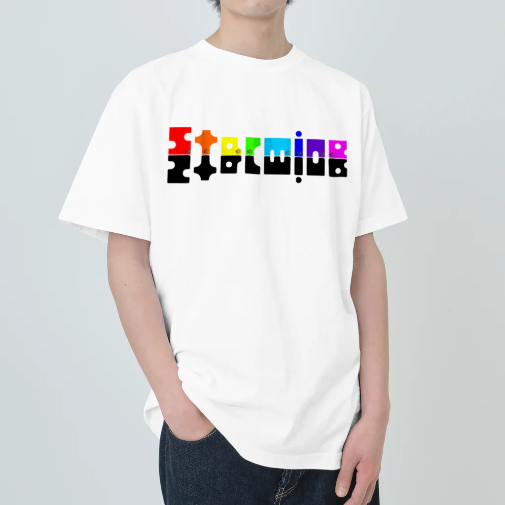 Starmine storeの【Starmine】 KIKORI Neon color  ヘビーウェイトTシャツ