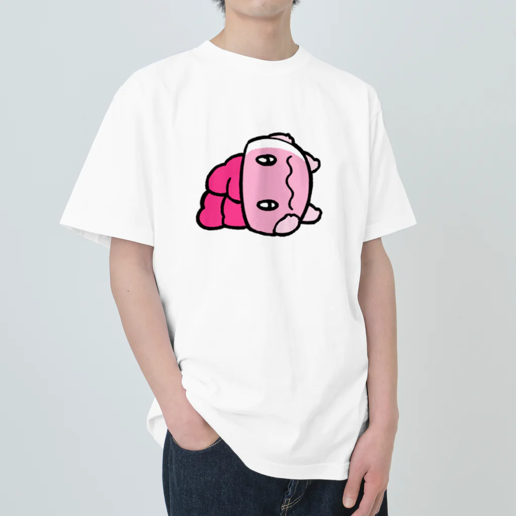 のうみそんのかたむきみそん ヘビーウェイトTシャツ