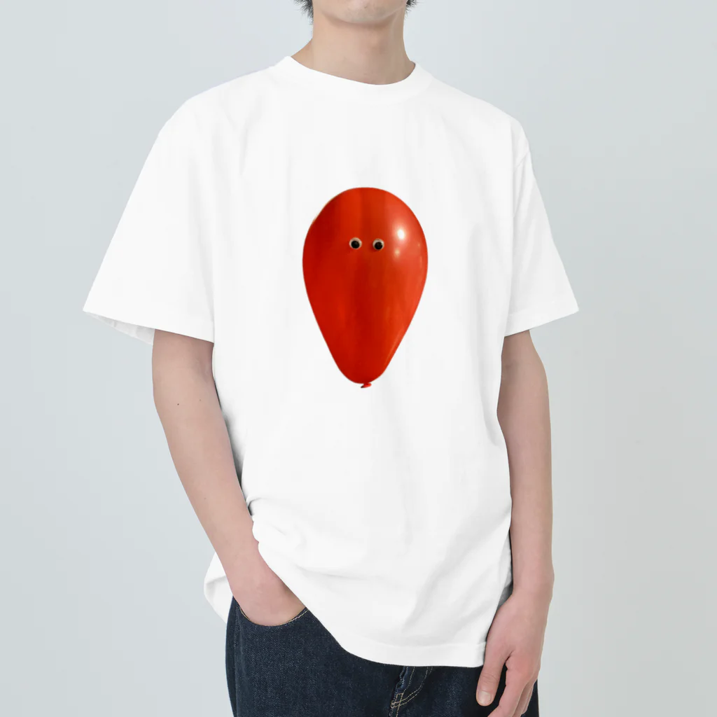 WakeUp!BalloonのRedBalloon Heavyweight T-Shirt