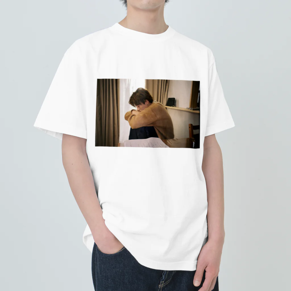 sumomo---のcom.yuta Heavyweight T-Shirt