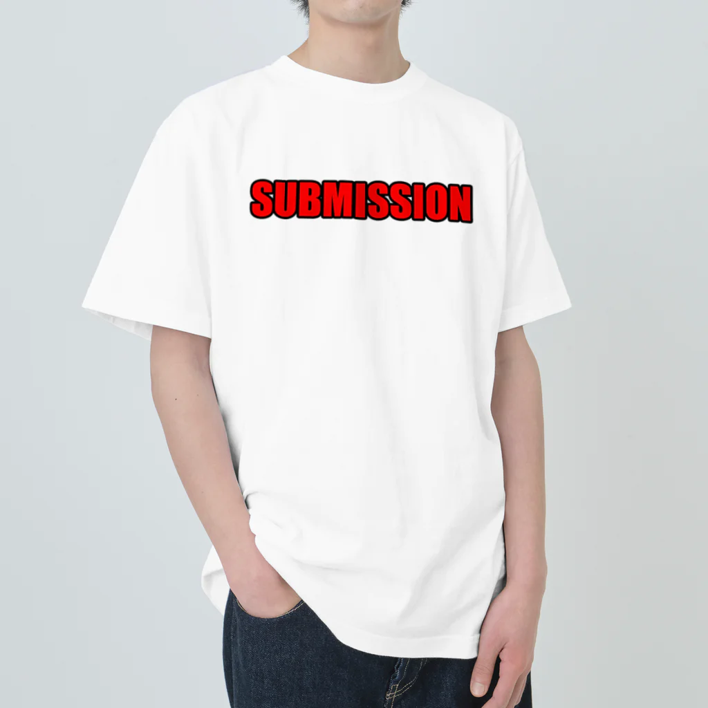 fight-jpのSUBMISSION　サブミッション Heavyweight T-Shirt