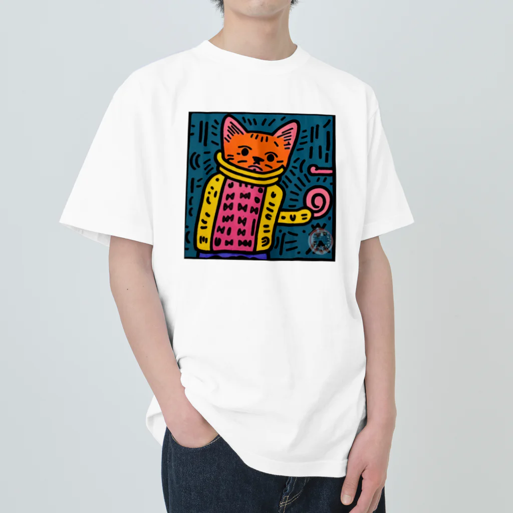 Magic Worldのカラフルな生き物シリーズ Heavyweight T-Shirt