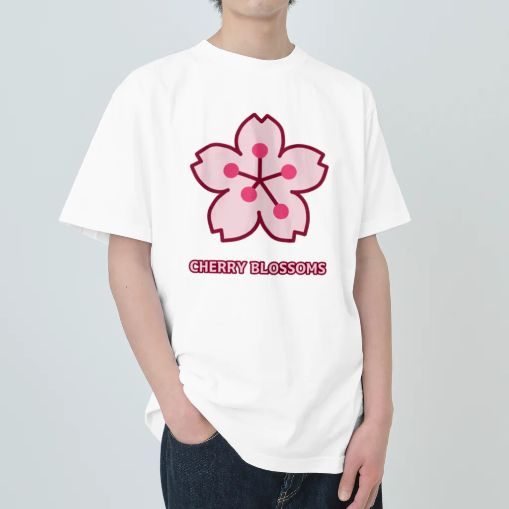 4_seasonのCHERRY BLOSSOMS ヘビーウェイトTシャツ