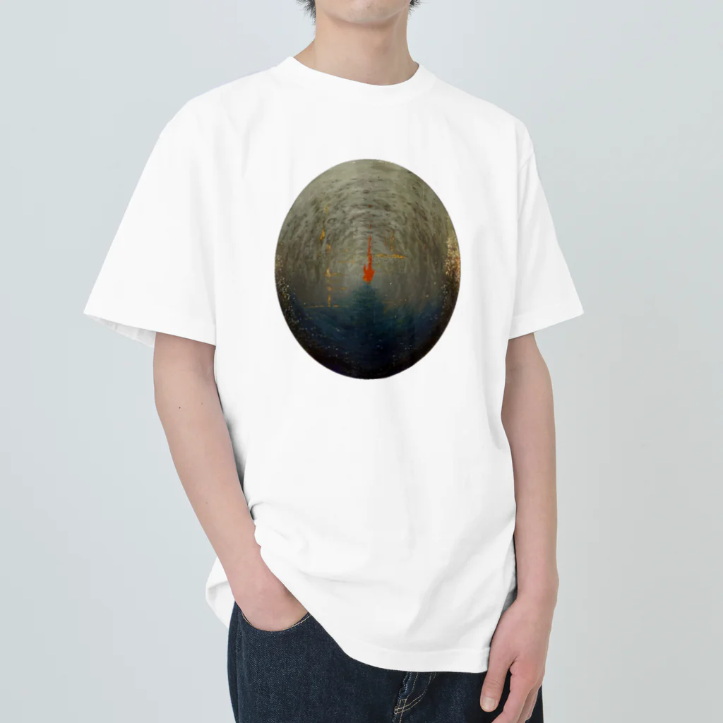 向日葵のŝelo_CLR ヘビーウェイトTシャツ