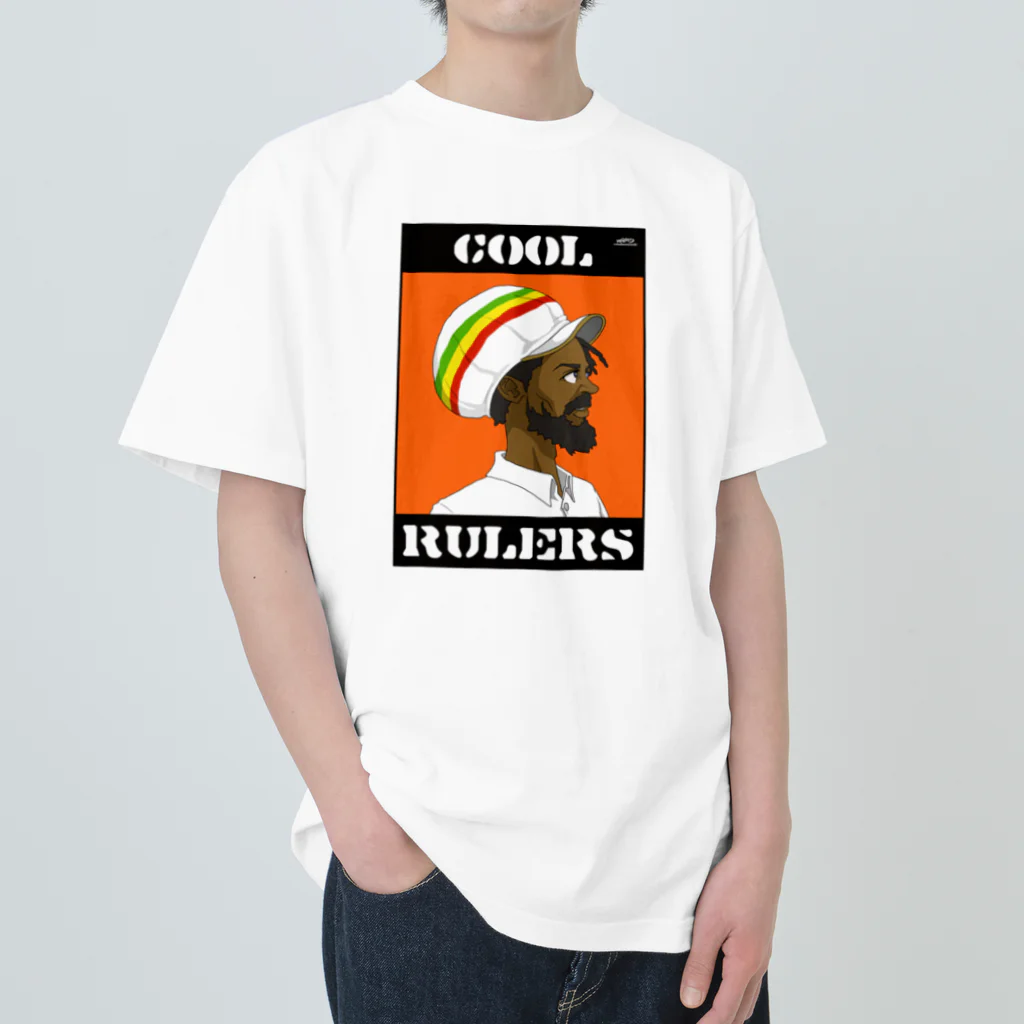 ラスタ小屋のCool Rulers＃006 ヘビーウェイトTシャツ