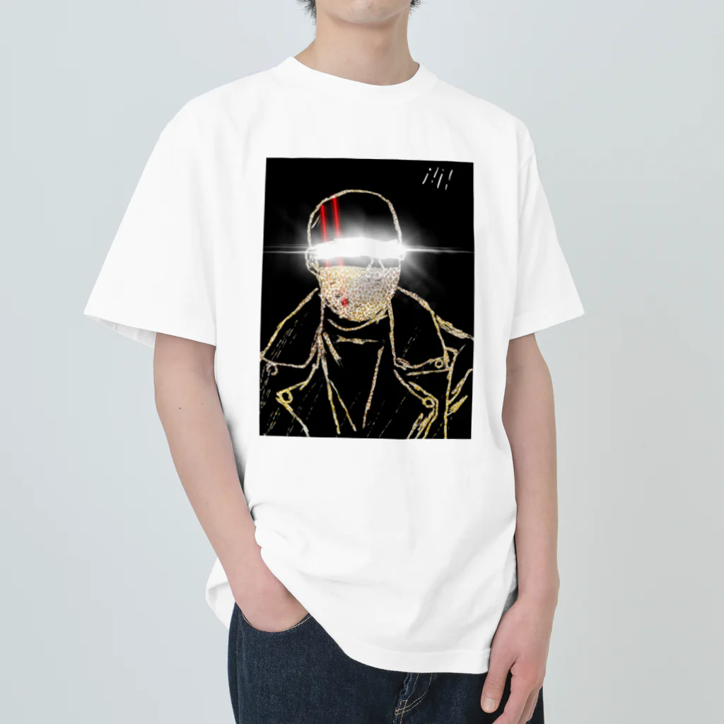 Kazuya IshidaのModern Biker from i!i! Heavyweight T-Shirt