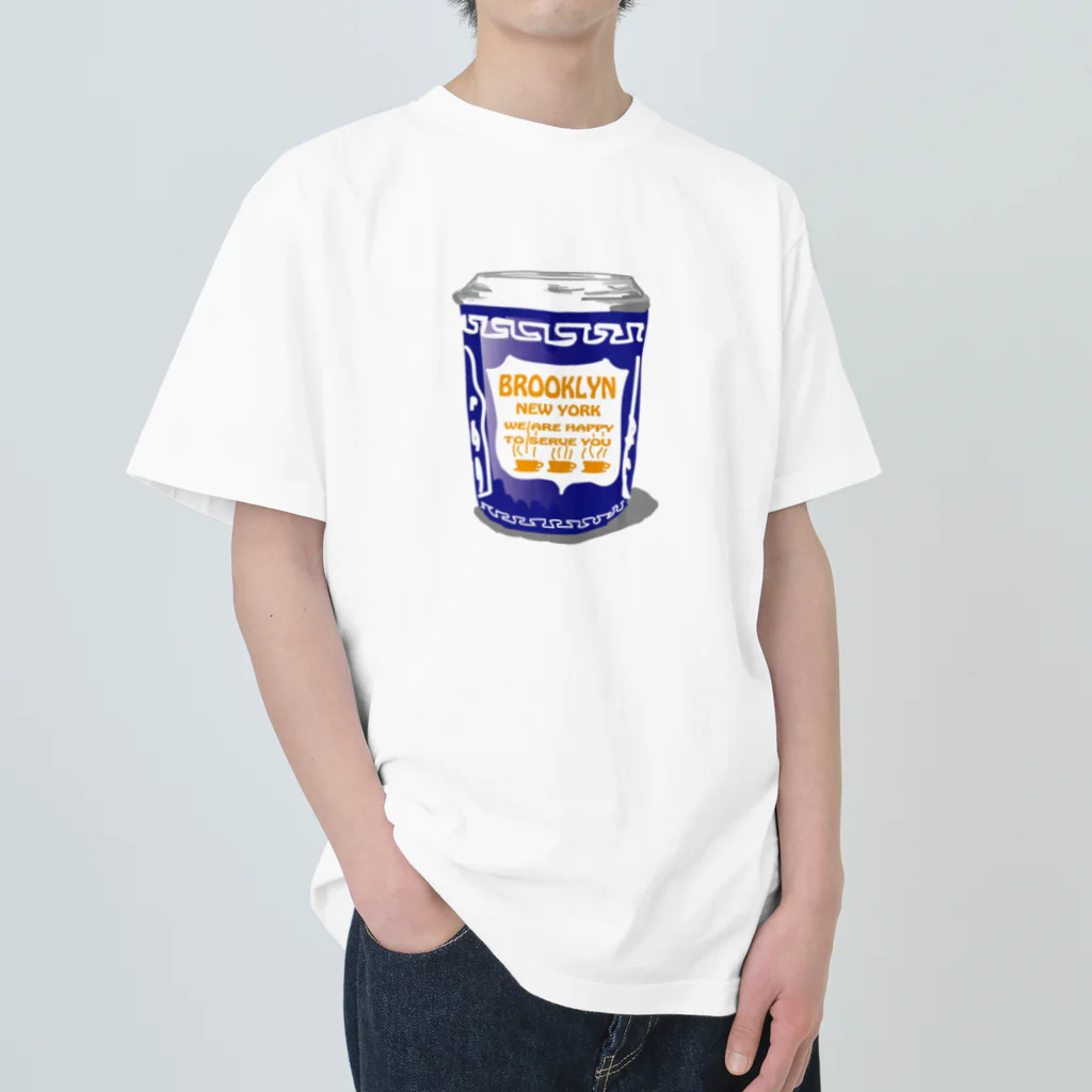 BROOKLYN-SENDAIのNEW YORK COFFEE CUP Heavyweight T-Shirt