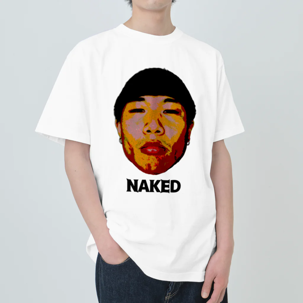 鬼車/onigurumaのNaked Oniguruma ヘビーウェイトTシャツ