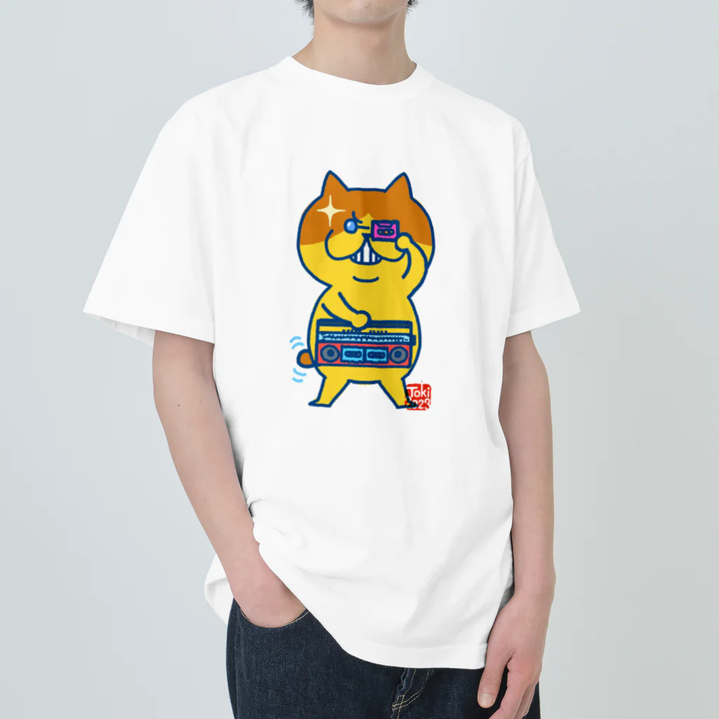 tokisanの2023メタボ猫さん。 ヘビーウェイトTシャツ