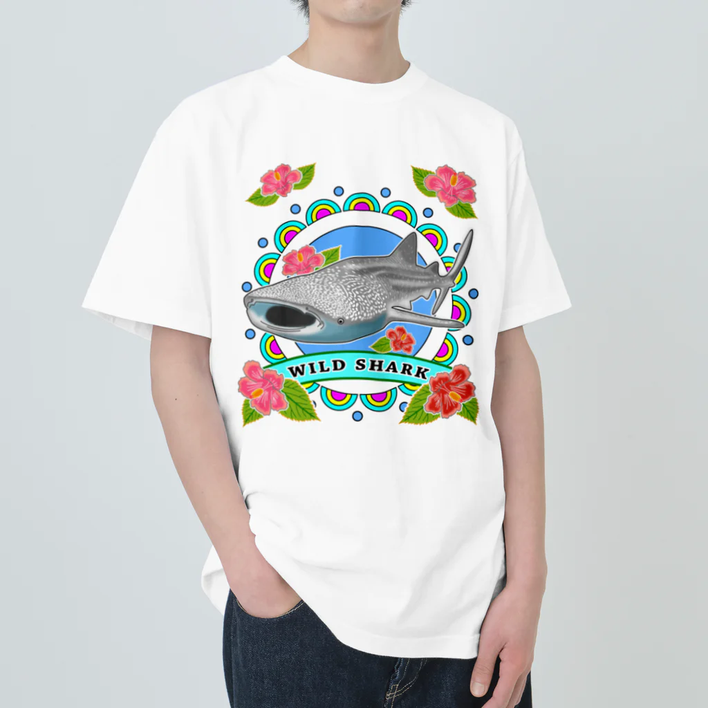 かいほう屋のWILD SHARK  ジンベエザメ Heavyweight T-Shirt