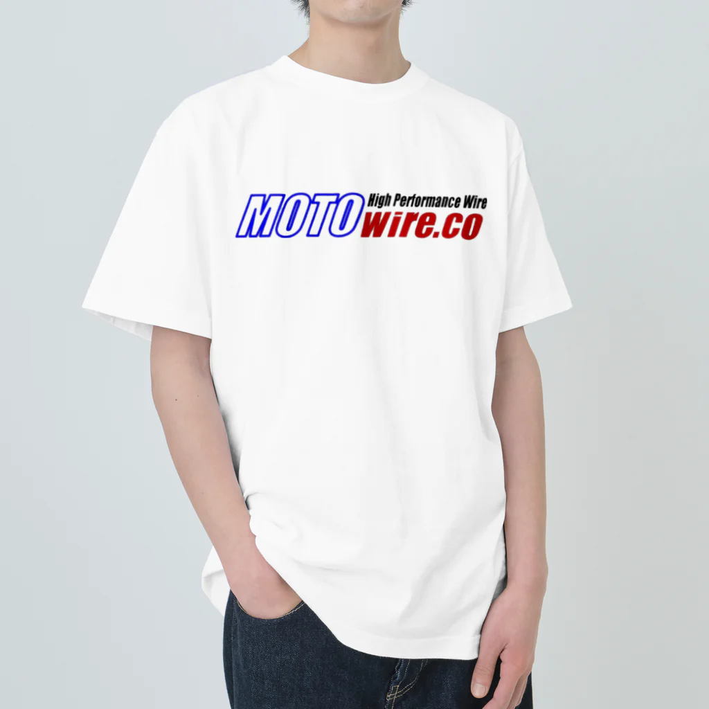 MOTOwirecoのMOTO wire カラーロゴ ヘビーウェイトTシャツ