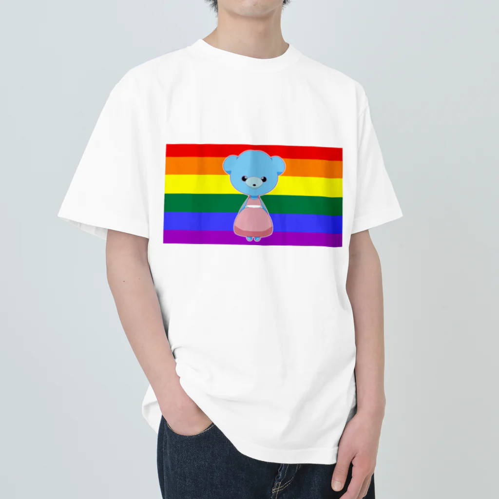 Renoa　HandmadeのLGBT transwoman ヘビーウェイトTシャツ