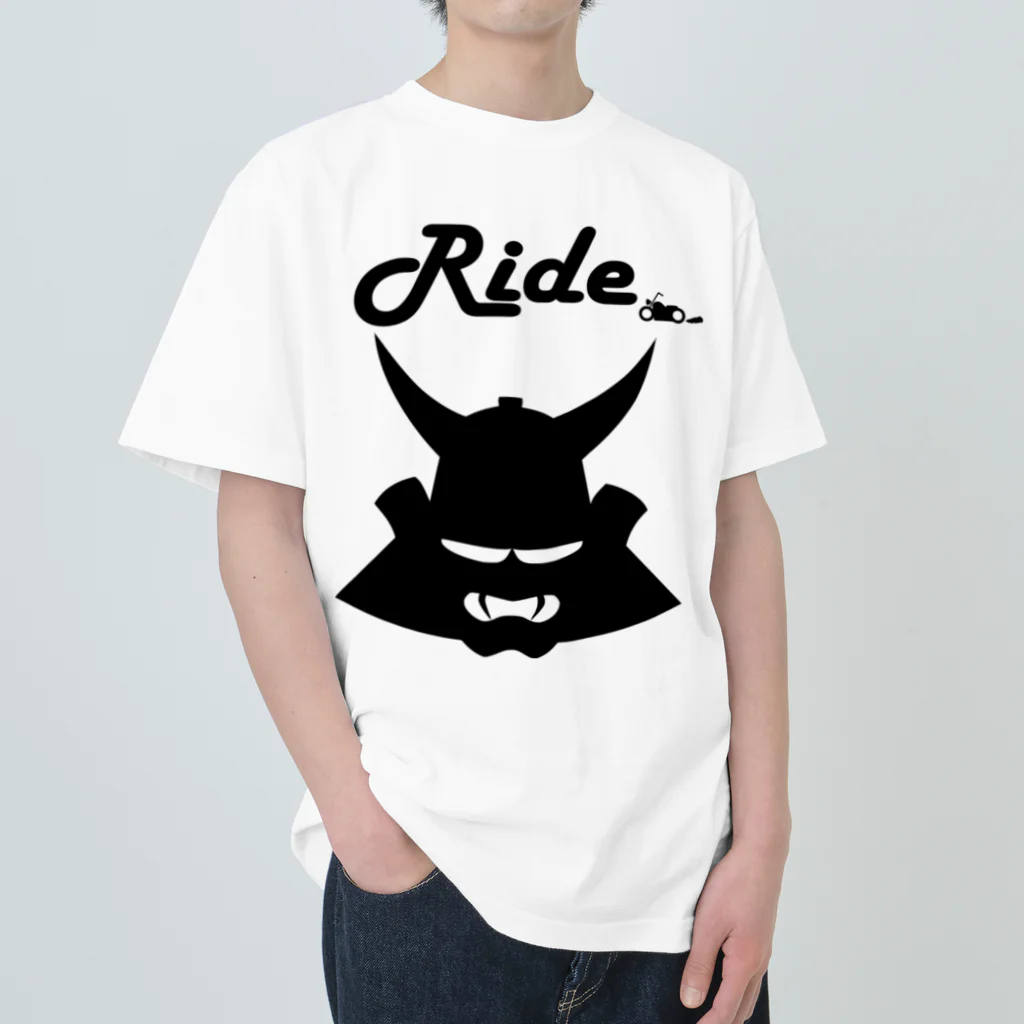 RAMUKiのRide兜 ヘビーウェイトTシャツ