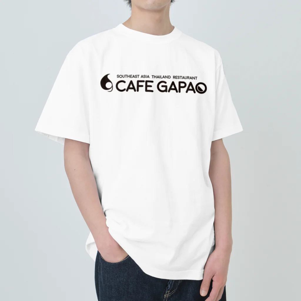 CAFE GAPAO THE SHOPのカフェガパオ公式ロゴグッズ ヘビーウェイトTシャツ