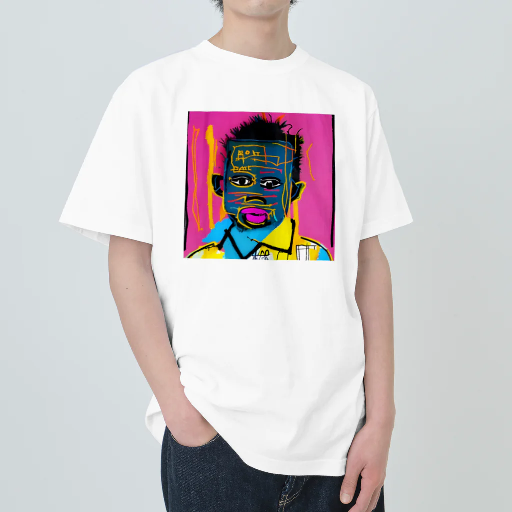 Alacarteのアートな子ども Heavyweight T-Shirt