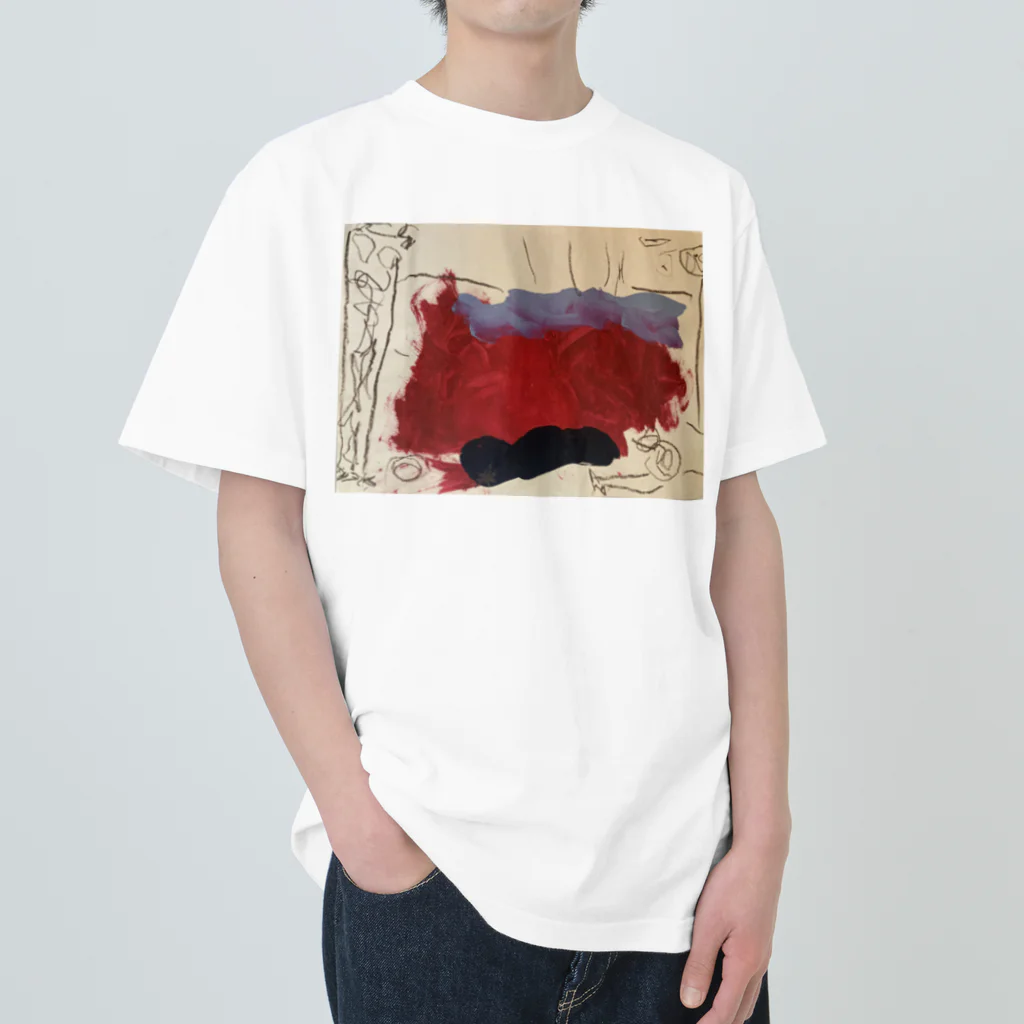 artist_kaitoのはしご消防車 Heavyweight T-Shirt