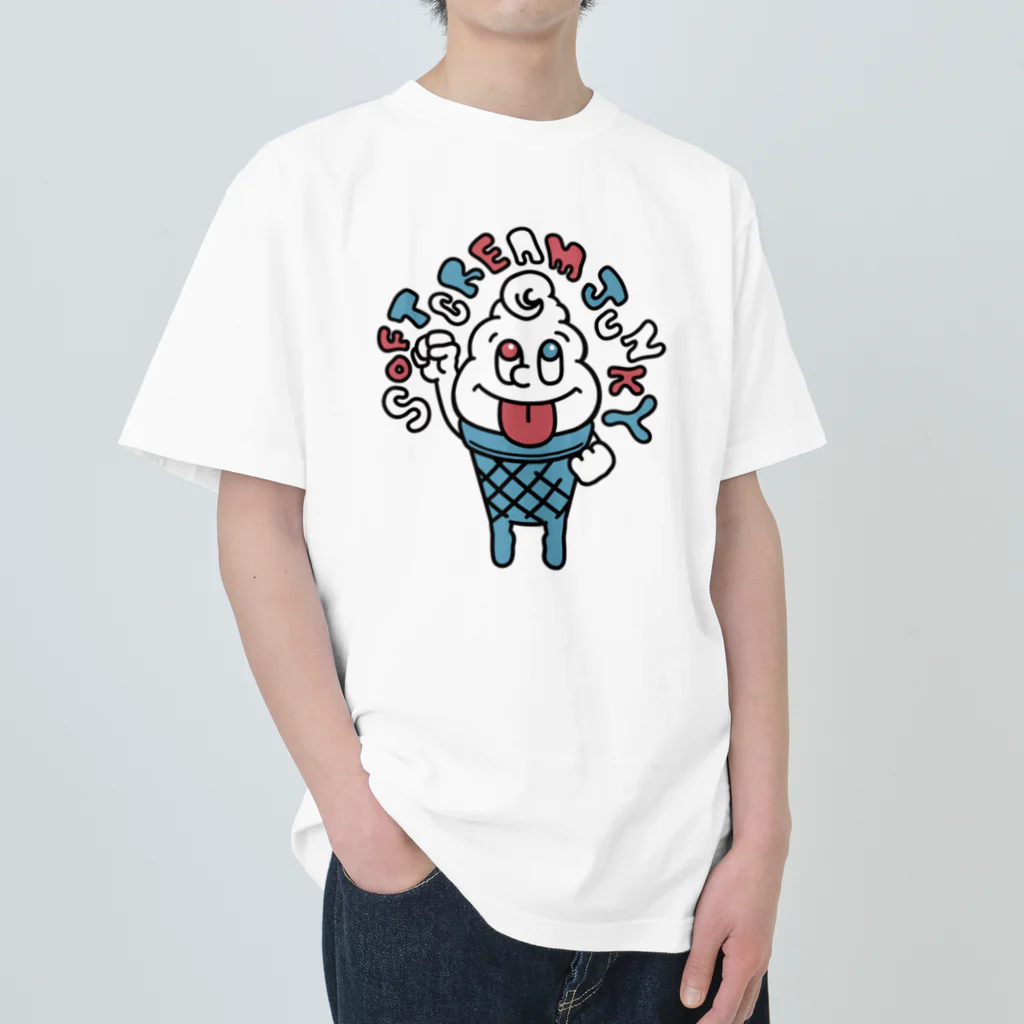 LUCHAのSOFTCREAM JUNKY ヘビーウェイトTシャツ