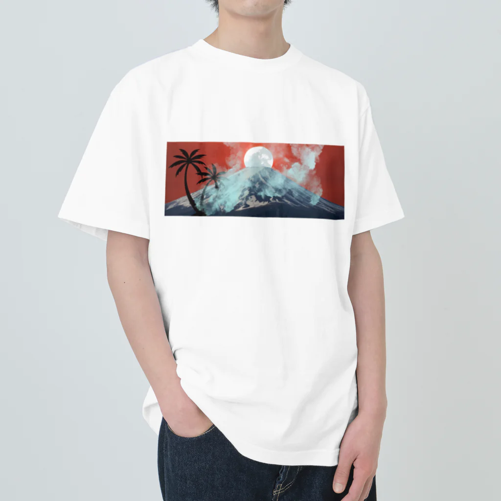 KokonatiのFUJI KOKONATI TREE ヘビーウェイトTシャツ