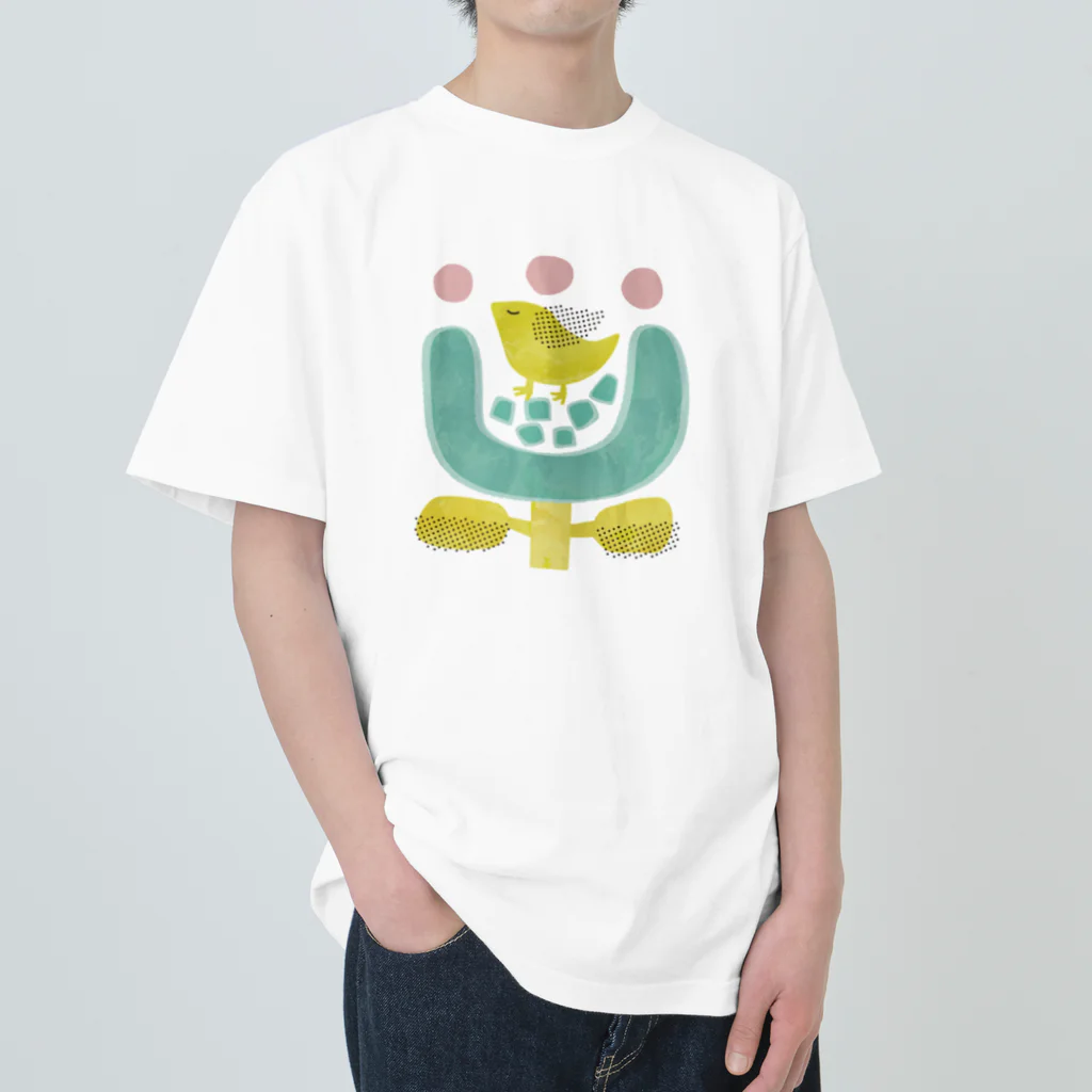 Wonder Bird Forestのウルリーケ Heavyweight T-Shirt