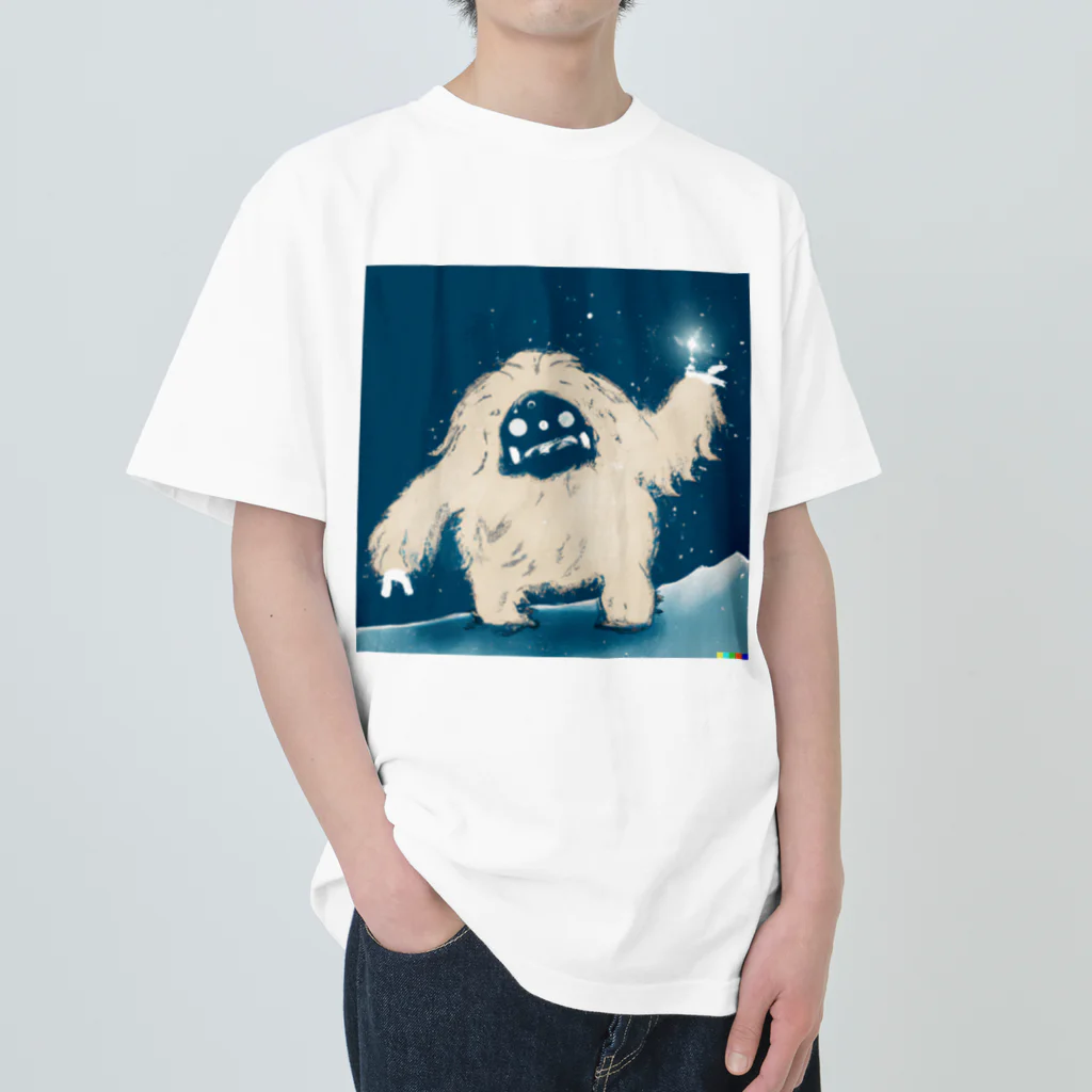 zaimyのBigfootくん ヘビーウェイトTシャツ