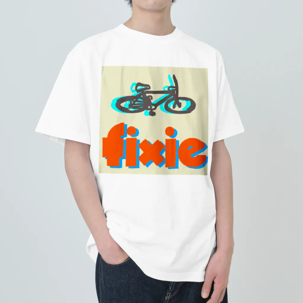 komgikogikoのfixie Heavyweight T-Shirt