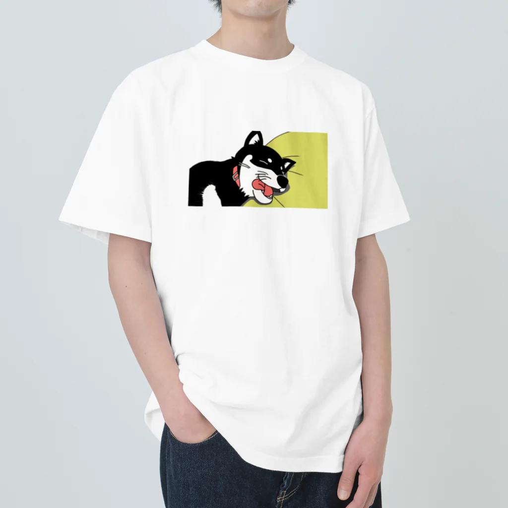 柴犬の日常の柴犬の日常（寝） Heavyweight T-Shirt