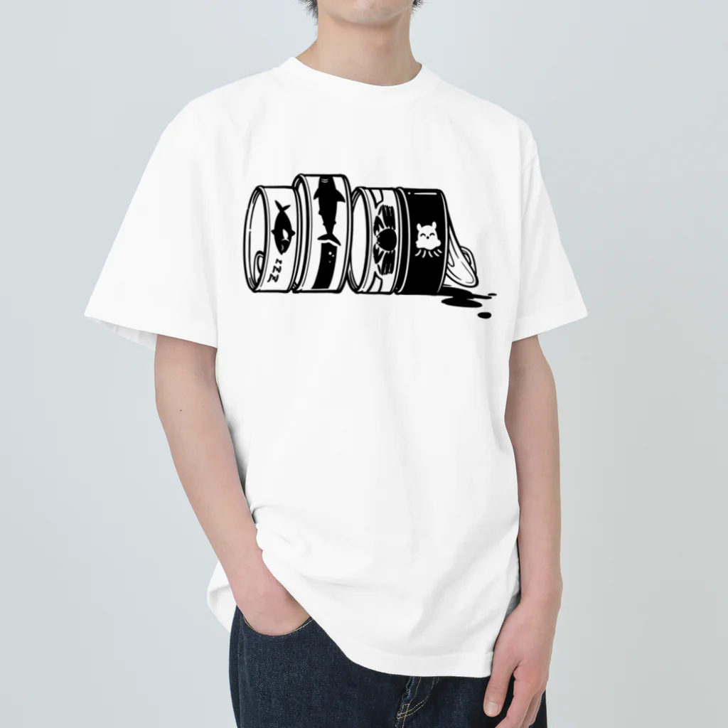 塔感覚のカン詰め Heavyweight T-Shirt