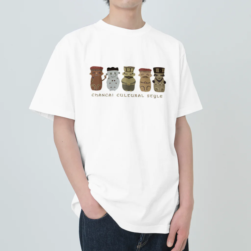 nachau7のチャンカイ文化風人形-7 Heavyweight T-Shirt