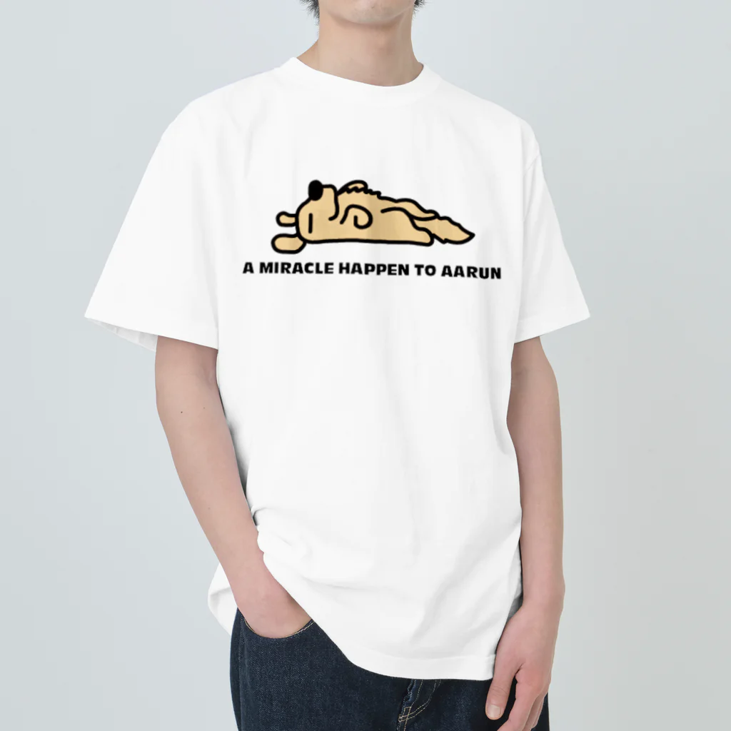 aarun_evolutionの奇跡シリーズ Heavyweight T-Shirt