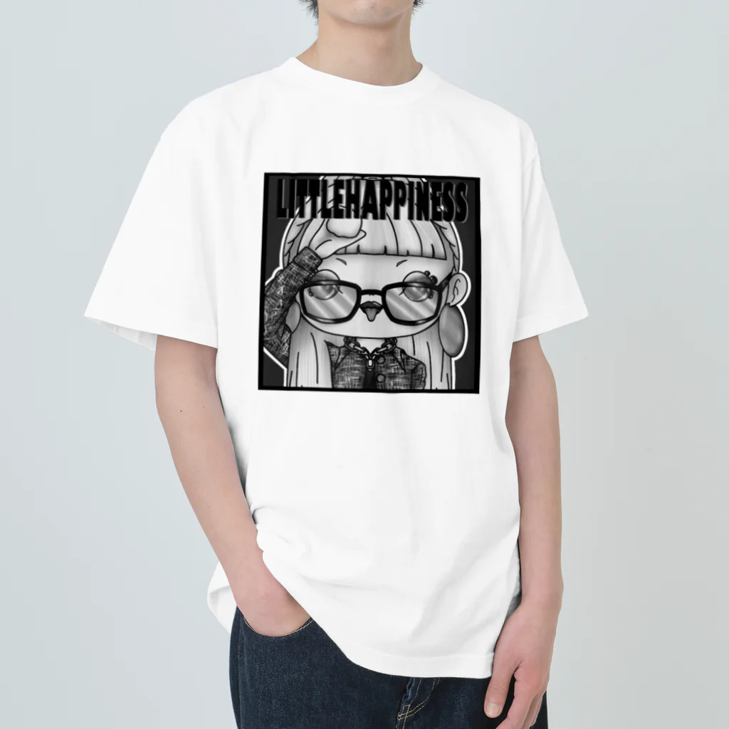 Little happinessの『momo』 Heavyweight T-Shirt