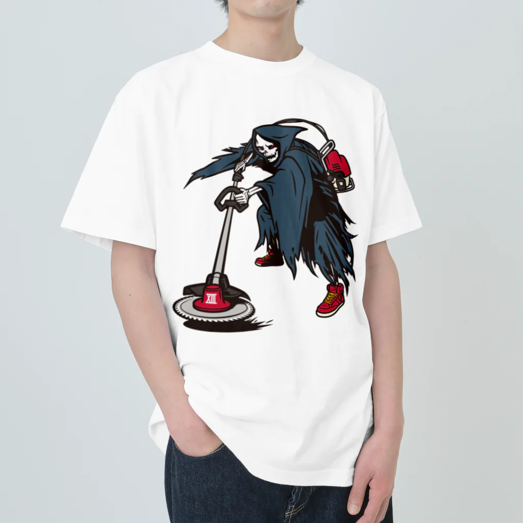 nikukoppuのthe latest Grim Reaper Heavyweight T-Shirt