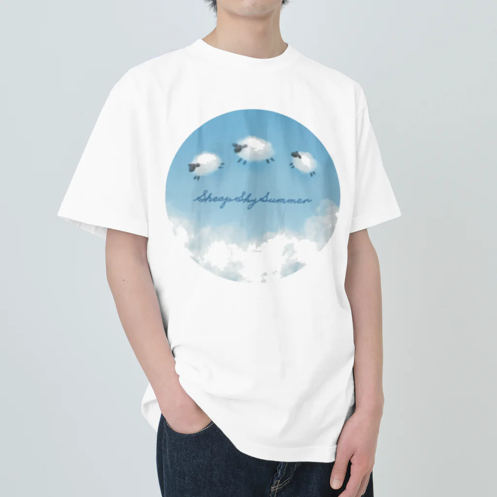 シャルル・ド・メリーのSheep Sky Summer ヘビーウェイトTシャツ