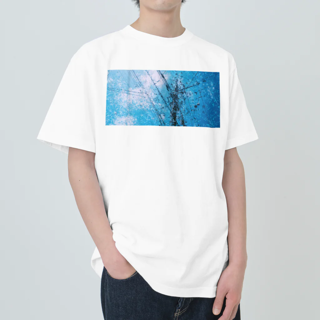 PixVoxFoxの夏空 Heavyweight T-Shirt