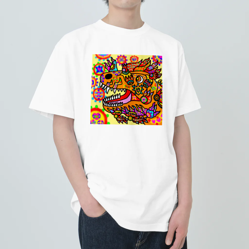 どりほぷの火属性の竜 Heavyweight T-Shirt