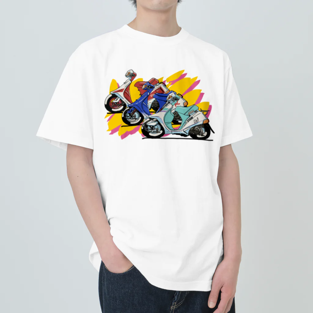 ボウズの原付ズ2 ヘビーウェイトTシャツ