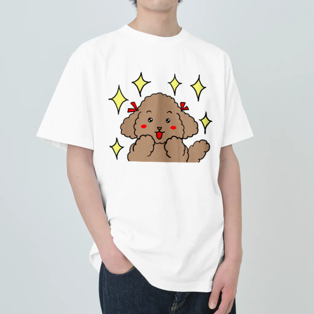 イヅミイラストのフワかわトイプー2 Heavyweight T-Shirt