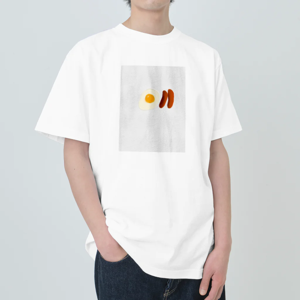 ぱんこの理想の朝ごはん Heavyweight T-Shirt