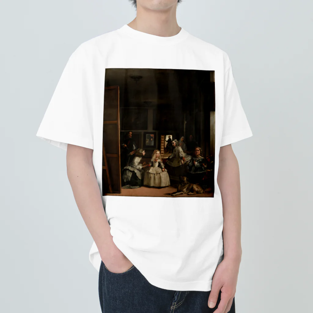 世界美術商店のラス・メニーナス / Las Meninas ヘビーウェイトTシャツ