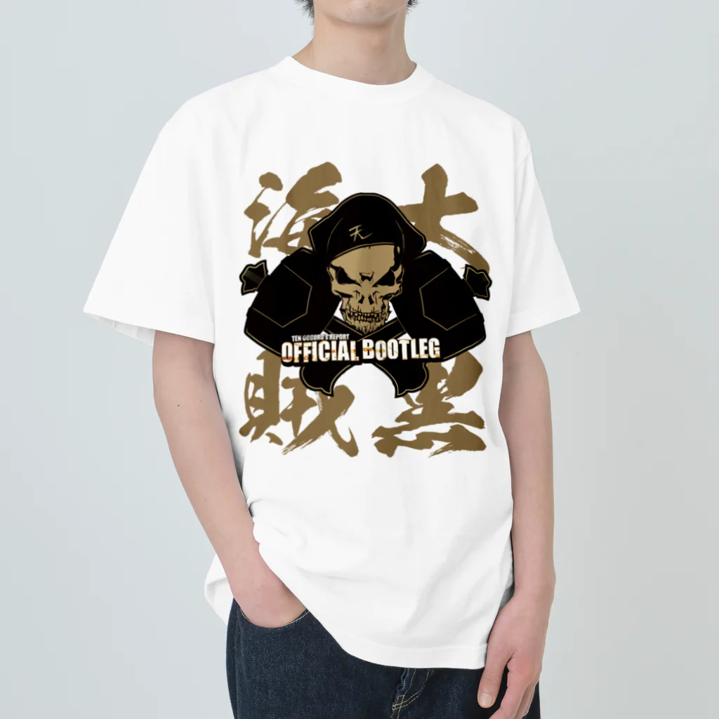 YU_PRODUCTIONのOFFICIAL BOOTLEG PIRATE T-SHIRT ヘビーウェイトTシャツ