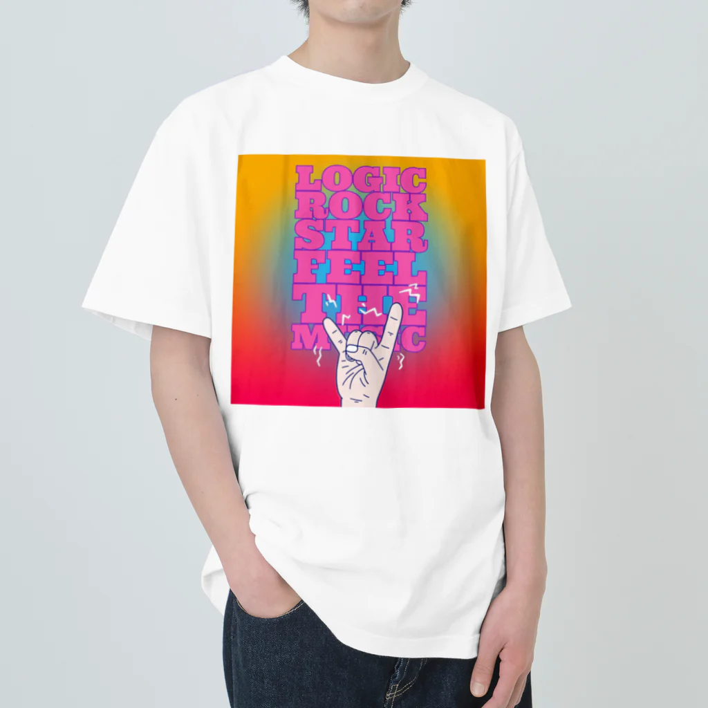 Logic RockStar のFEEL THE MUSIC ヘビーウェイトTシャツ